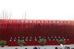 鹅坡武校召开2018年总结表彰大会，创办人宣布