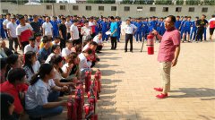 鹅坡武校开展消防安全培训及演练