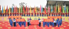 鹅坡武校举办“庆国庆迎中秋师生联欢会”